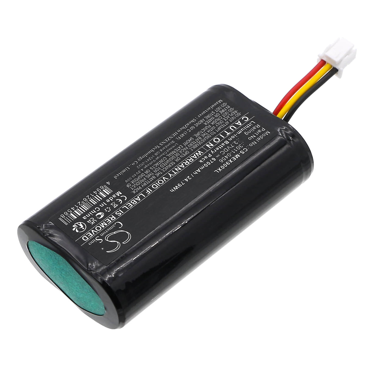 3.7V, Li-ion, 6700mAh, Equipment, Survey, Test battery fits Minelab, 3011-0456, Elite Detectors, Equinox 700, 24.79Wh Equipment, Survey, Test Cameron Sino Technology Limited