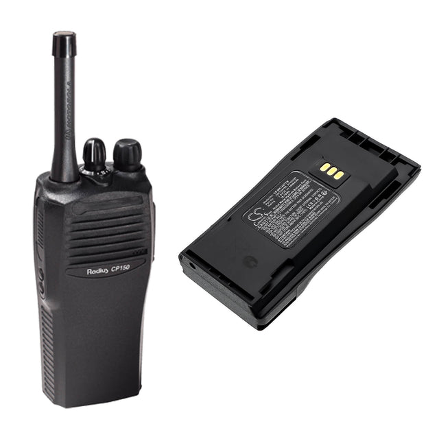7.5V, Ni-MH, 2500mAh, Two-Way Radio battery fits Motorola, Mnn4254ar, Cp040, Cp140, 18.75Wh Two-Way Radio Cameron Sino Technology Limited