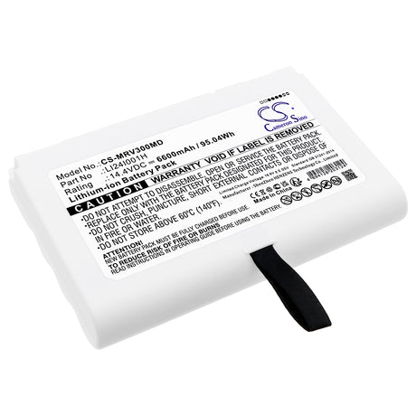 14.4V, Li-ion, 6600mAh, Medical battery fits Mindray, Li24i001h, Consona N9, Me7, 95.04Wh Medical Cameron Sino Technology Limited (Medical)