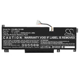 11.4V, Li-Polymer, 4500mAh, Notebook, Laptop battery fits MSI, BTY-M492, Bravo 15 B5DD-007XES, Bravo 15 B5DD-012XES, 51.3Wh Notebook, Laptop Cameron Sino Technology Limited