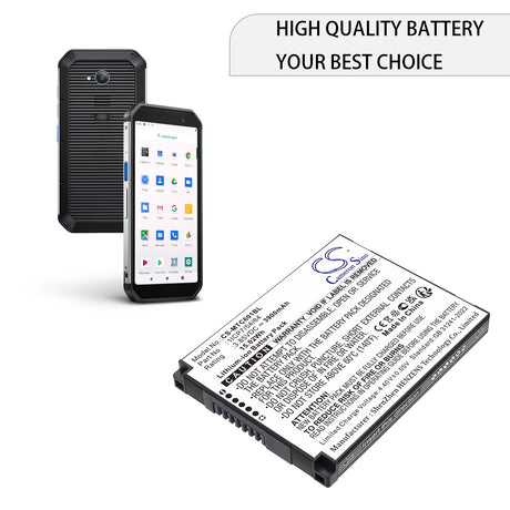 3.85V, Li-ion, 3900mAh, Barcode Scanner battery fits iMozen, 1ICP7/54/64, TC601, TC601A, 15.02Wh Barcode Scanner Cameron Sino Technology Limited