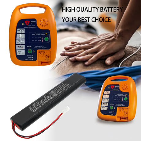 15V, Li-MnO2, 2800mAh, Medical battery fits Meditech, 59807129, Defi 5S, Defi5s Plus, 42Wh Medical Cameron Sino Technology Limited