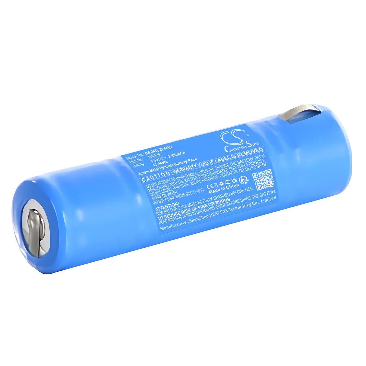 4.8V, Ni-MH, 2300mAh, Medical battery fits Mentor, 110399, 22-4501, 22-4505, 11.04Wh Medical Cameron Sino Technology Limited (Medical)