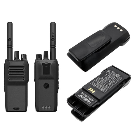 7.4V, Li-ion, 3300mAh, Two-Way Radio battery fits Motorola, PMNN4598A, R2, 24.42Wh Two-Way Radio Cameron Sino Technology Limited