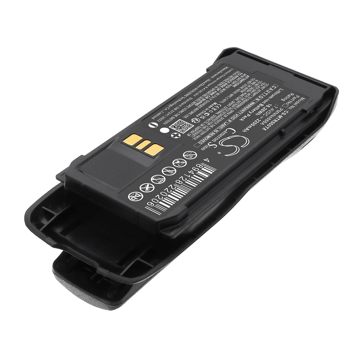 7.4V, Li-ion, 2200mAh, Two-Way Radio battery fits Motorola, PMNN4888A, R5, Impres, 16.28Wh Two-Way Radio Cameron Sino Technology Limited