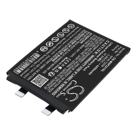 3.89V, Li-Polymer, 4450mAh, Mobile, SmartPhone battery fits Motorola, NF45 120W, Edge 30 Ultra (120W), Moto X30 Pro (120W), 17.31Wh Mobile, SmartPhone Cameron Sino Technology Limited