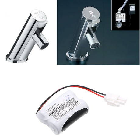 3.0V, Li-MnO2, 4800mAh, Automatic Flusher battery fits Inax, A-4035, In-am-90, 14.4Wh Automatic Flusher Cameron Sino Technology Limited