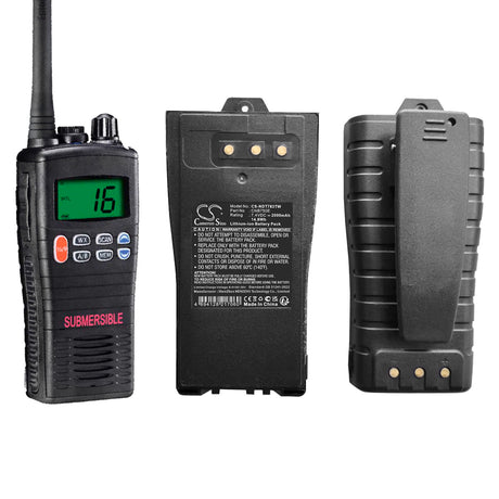 7.4V, Li-ion, 2000mAh, Two-Way Radio battery fits Entel, CNB750E, HT640, HT642, 14.8Wh Two-Way Radio Cameron Sino Technology Limited