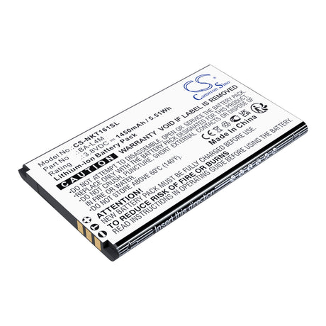 3.8V, Li-ion, 1450mAh, batterie Mobile, SmartPhone s'adapte à Nokia, BA-L4M, 215 (2024), 220 4G, 5.51Wh Mobile, SmartPhone Cameron Sino Technology Limited