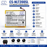 Thermostat battery For Nest, Learning Thermostat 2nd & 3rd Generation 3.7v, 380mah - 1.41wh Smart Home Cameron Sino Technology Limited