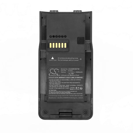 7.7V, Li-ion, 3000mAh, Two-Way Radio battery fits Inrico, B-83F, IRC380, 23.1Wh Two-Way Radio Cameron Sino Technology Limited
