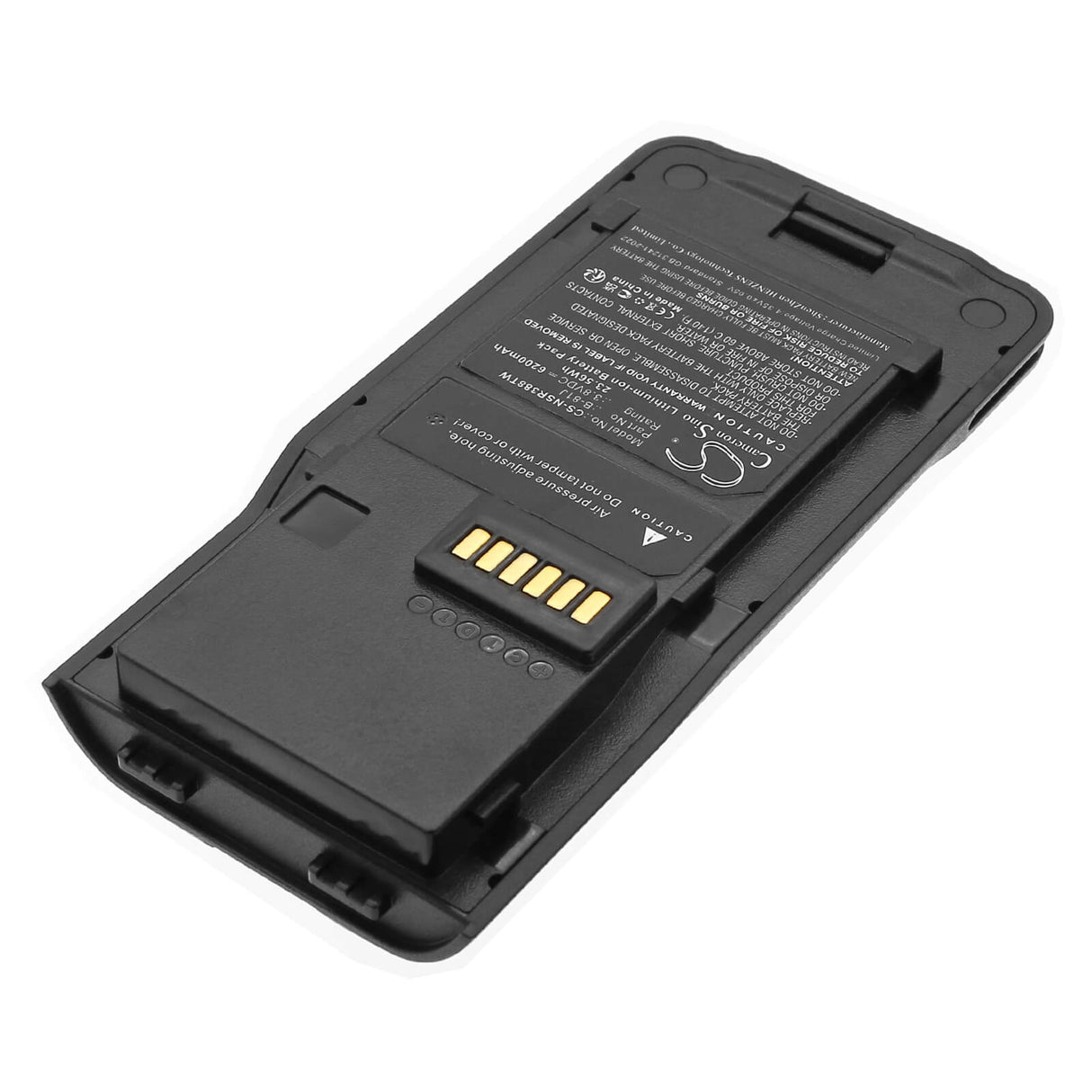 3.8V, Li-ion, 6200mAh, Two-Way Radio battery fits Inrico, B-81J, S380, 23.56Wh Two-Way Radio Cameron Sino Technology Limited