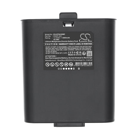12V, Li-MnO2, 3000mAh, Medical battery fits Inovytec, VWSP-430, VWSP-100, VWSP-430, 36Wh Medical Cameron Sino Technology Limited