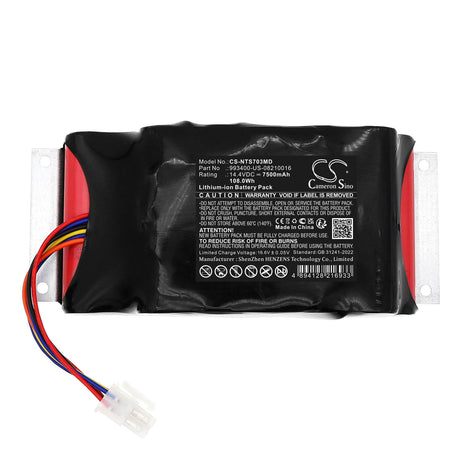 14.4V, Li-ion, 6800mAh, Medical battery fits Inventus, 993400-US-08210016, 703-0731-00-RF, 97.92Wh Medical Cameron Sino Technology Limited (Medical)