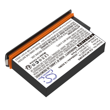3.89V, Li-ion, 2550mAh, Camera battery fits Insta360, CINAQBT/A, One X3, 9.92Wh Camera Cameron Sino Technology Limited