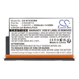3.89V, Li-ion, 2550mAh, Camera battery fits Insta360, CINAQBT/A, One X3, 9.92Wh Camera Cameron Sino Technology Limited