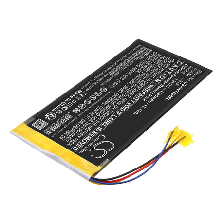 3.8V, Li-Polymer, 4500mAh, Tablet battery fits Nvidia, ST8, Shield K1, Shield P1761W, 17.1Wh Tablet Cameron Sino Technology Limited