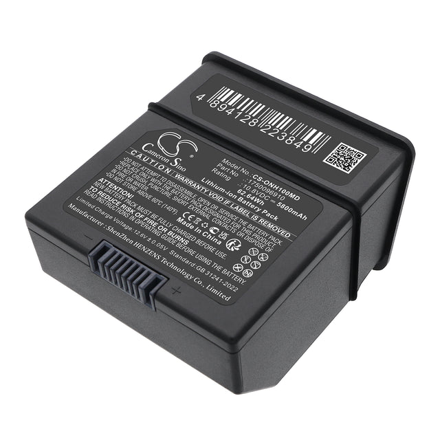 10.8V, Li-ion, 5800mAh, Medical battery fits Onyx Healthcare, 1750096910, 62.64Wh Medical Cameron Sino Technology Limited