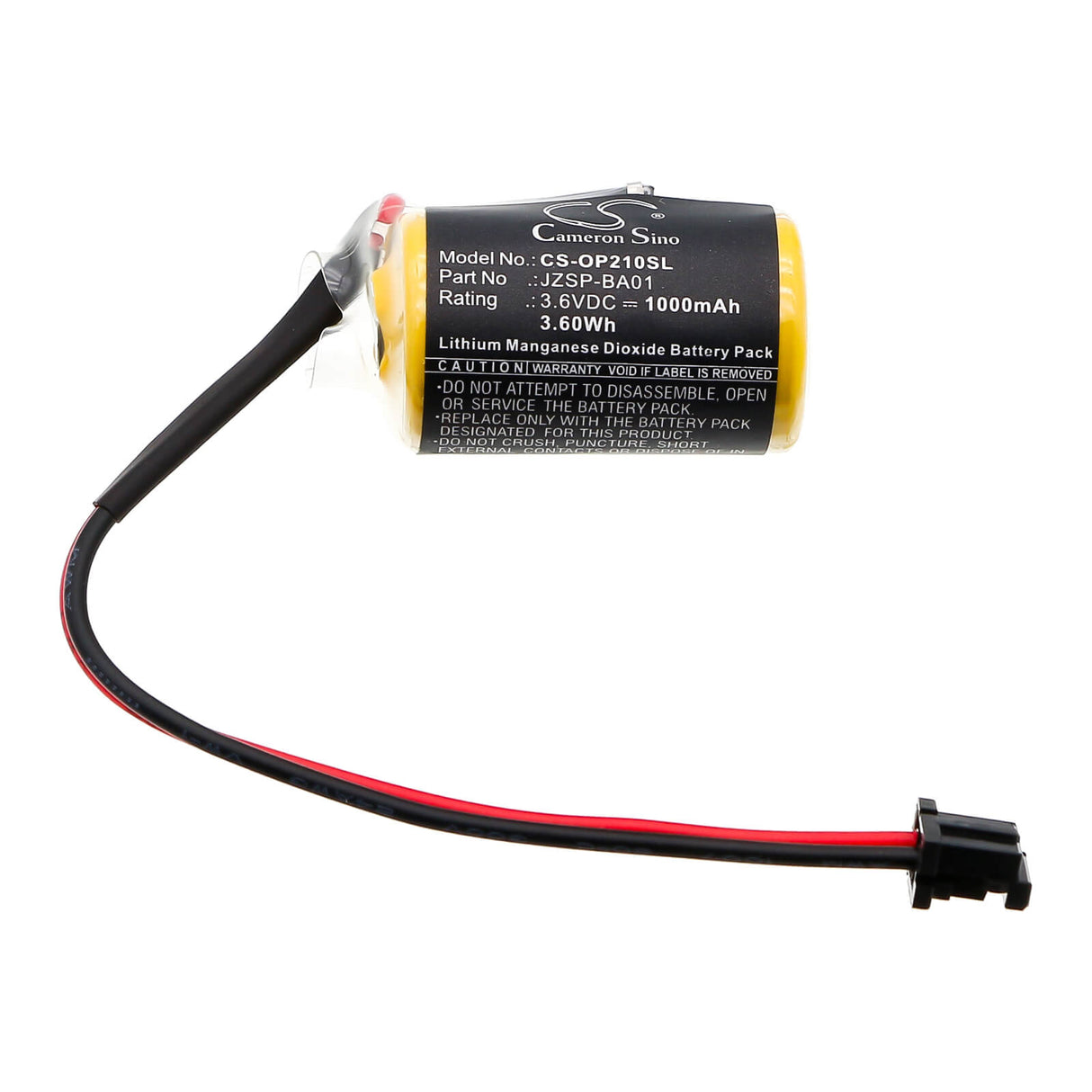 PLC Battery for Omron Sigma 2, Sigma Ii, Sgdh Amplifier 3.6v, 1000mah - 3.60wh PLC Cameron Sino Technology Limited