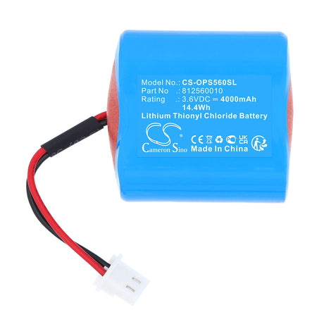 3.6V, Li-SOCl2, 4000mAh, PLC battery fits Orpak Systems, 812560010, Nano Nozzle Reader-T, nNR-T, 14.4Wh PLC Cameron Sino Technology Limited