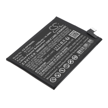 7,82V, Li-Polymer, 2650mAh, batterie de smartphone compatible avec Realme, Oppo, Blpa51, Realme Gt 6t, 20,72Wh Mobile, Smartphone Cameron Sino Technology Limited (Smartphone)