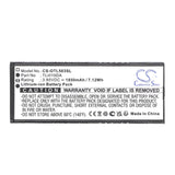 3,85V, Li-ion, 1950mAh, batterie de téléphone mobile, smartphone compatible avec Alcatel, Ot-5005r, Ot-5033a, 7,51Wh Mobile, Smartphone Cameron Sino Technology Limited (Smartphone)