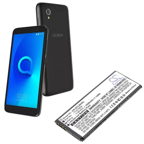 3,85V, Li-ion, 1950mAh, batterie de téléphone mobile, smartphone compatible avec Alcatel, Ot-5005r, Ot-5033a, 7,51Wh Mobile, Smartphone Cameron Sino Technology Limited (Smartphone)