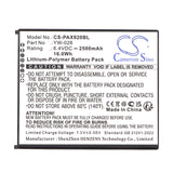 6.4V, Li-Polymer, 2500mAh, Payment Terminal battery fits Pax, Yw-026, A920 Max, 16.0Wh Payment Terminal Cameron Sino Technology Limited