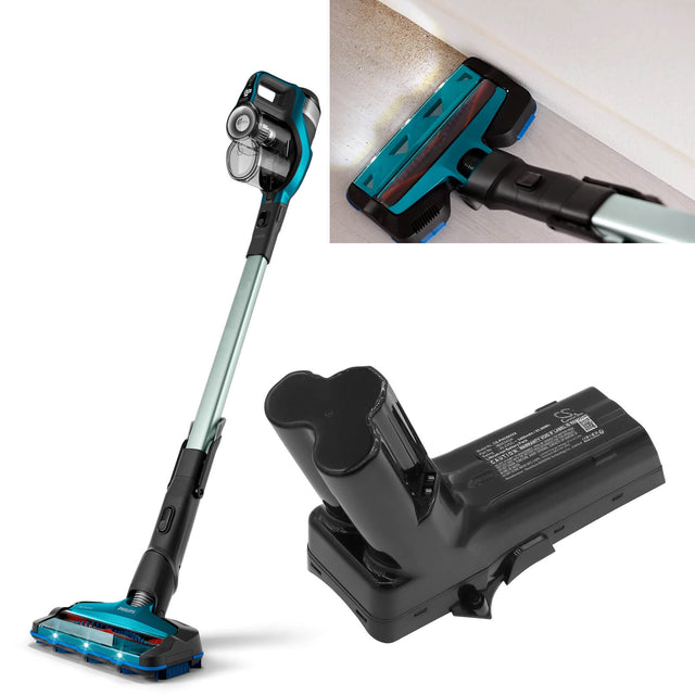 25.2V, Li-ion, 3400mAh, Vacuum battery fits Philips, 1bd0346a, Fc6822, Fc6822/01, 85.68Wh Vacuum Cameron Sino Technology Limited