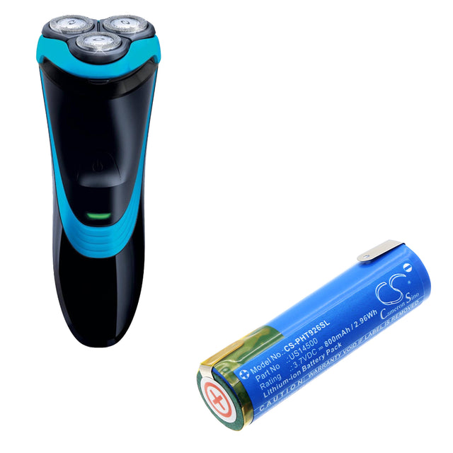 3.7V, Li-ion, 800mAh, Shaver battery fits Philips, At750, At751, 2.96Wh Shaver Cameron Sino Technology Limited