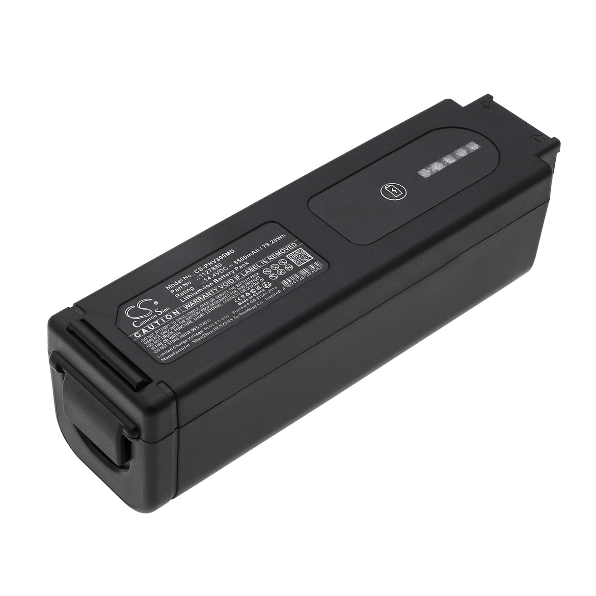 14.4V, Li-ion, 5500mAh, Medical battery fits Philips, 1127889, Hrc2 Detachable, Trilogy Ev300, 79.20Wh Medical Cameron Sino Technology Limited (Medical)
