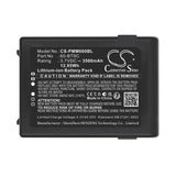 3.7V, Li-ion, 3500mAh, Barcode Scanner battery fits Point Mobile, 60-BTSC, PM60, 12.95Wh Barcode Scanner Cameron Sino Technology Limited