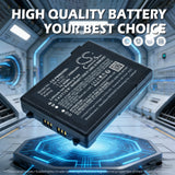 3.7V, Li-ion, 3500mAh, Barcode Scanner battery fits Point Mobile, 60-BTSC, PM60, 12.95Wh Barcode Scanner Cameron Sino Technology Limited