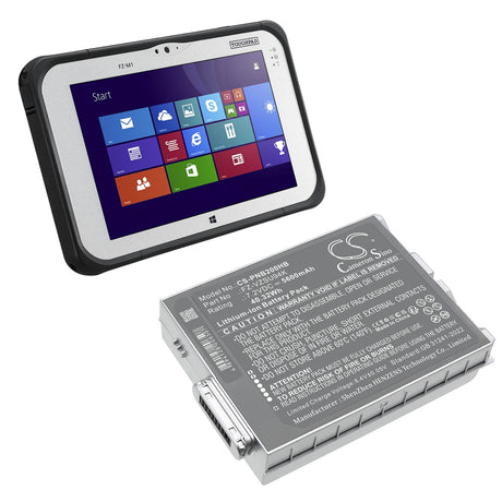 7.2V, Li-Polymer, 5600mAh Notebook, Laptop Battery fits Panasonic, Fz-b2, Fz-m1, 40.32Wh Notebook, Laptop Cameron Sino Technology Limited