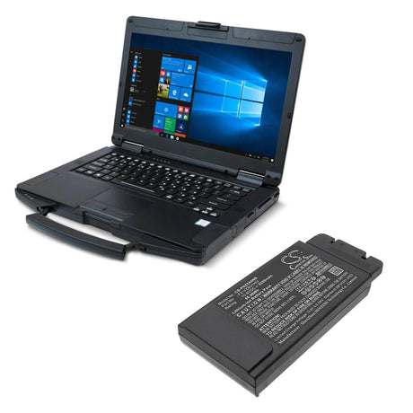 10.8V, Li-ion, 6200mAh, Notebook, Laptop battery fits Panasonic, FZ-VSD55151W, Toughbook FZ-55 MK1, Toughbook FZ-55 MK2, 66.96Wh Notebook, Laptop Cameron Sino Technology Limited