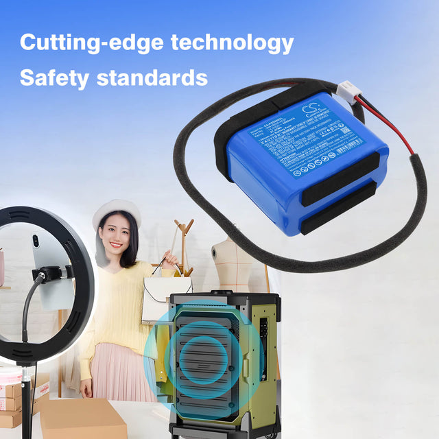 14.4V, Li-ion, 6800mAh, Speaker battery fits Philips, INR18650-4S2P, SD80, SD80 Outdoor speaker, 97.92Wh Speaker Cameron Sino Technology Limited