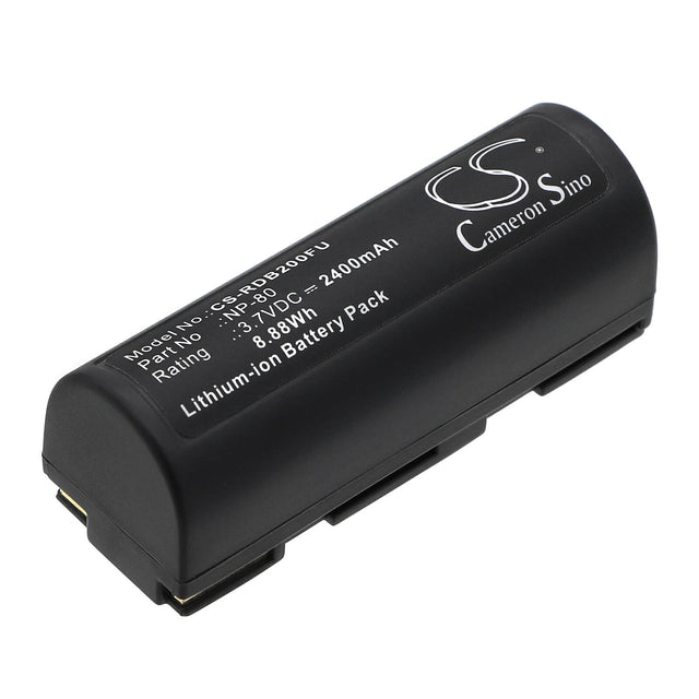 3.7V, Li-ion, 2400mAh, Camera Battery fits Epson, R-d1, R-d1s, 8.88Wh Camera Cameron Sino Technology Limited (Camera)