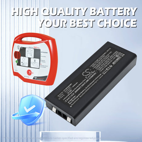 12V, Li-MnO2, 4200mAh, Medical battery fits Progetti, ELRS-002, Rescue Sam Defibrillator, 50.4Wh Medical Cameron Sino Technology Limited