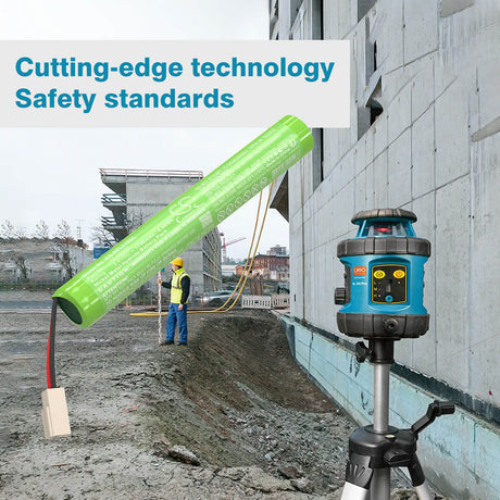 2.4V, Ni-MH, 1700mAh, Equipment, Survey, Test battery fits Geo-Fennel, 10-08320, FL190, Rotationslaser EL 515 Plus, 4.08Wh Equipment, Survey, Test Cameron Sino Technology Limited