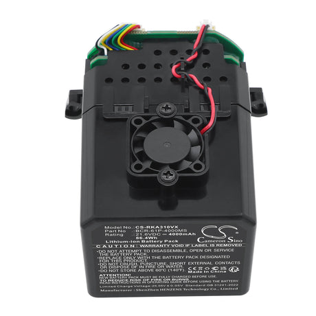 21.6V, Li-ion, 4000mAh, Vacuum battery fits Roborock, BCR-61P-4000MS, A30 Pro, A30 Pro Combo, 86.4Wh Vacuum Cameron Sino Technology Limited