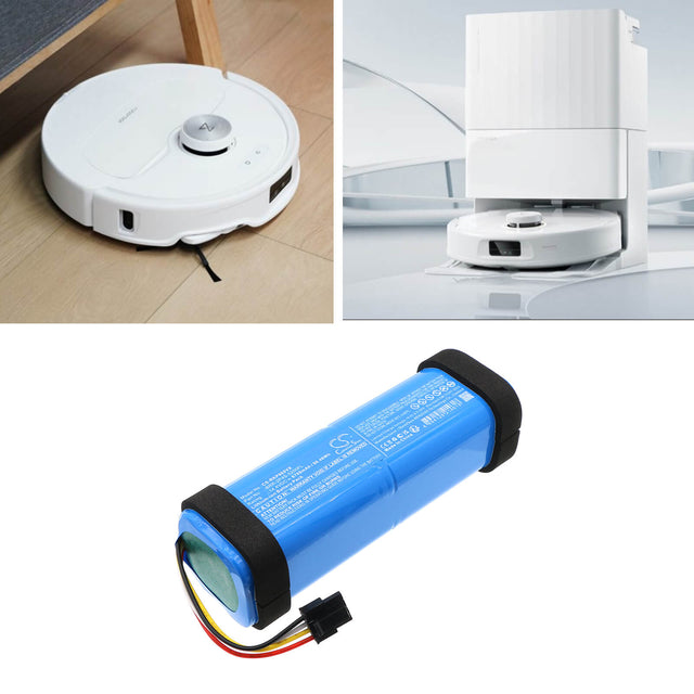 14.4V, Li-ion, 6700mAh, Vacuum battery fits Roborock, Brr-2p4s-5200fl, A8600rr, P10 Pro, 96.48Wh Vacuum Cameron Sino Technology Limited