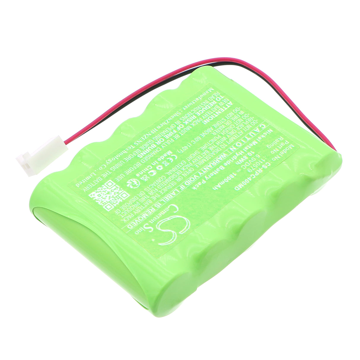 6.0V, Ni-MH, 1800mAh, Medical battery fits Respironics, 110579, 60 Monitor, Caradyne Criterion 40, 10.8Wh Medical Cameron Sino Technology Limited (Medical)