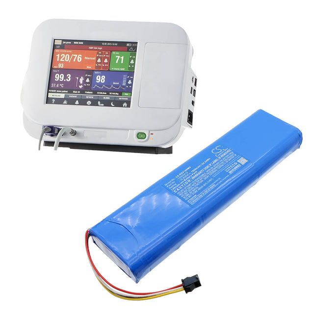 10.8V, Li-ion, 7800mAh, Medical battery fits Riester, 13322, Ri-accu Monitor Rvs-100, 84.24Wh Medical Cameron Sino Technology Limited (Medical)