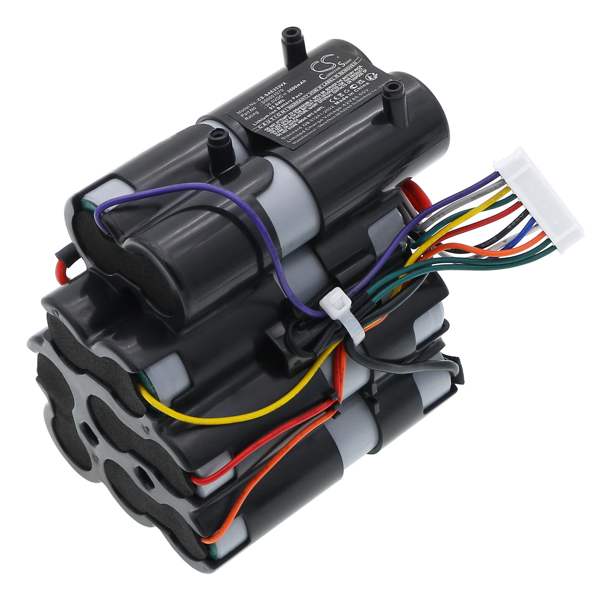 36V, Li-ion, 2200mAh, Vacuum battery fits Solac, S00001979, AE2536, AE2536 2JG, 79.2Wh Vacuum Cameron Sino Technology Limited
