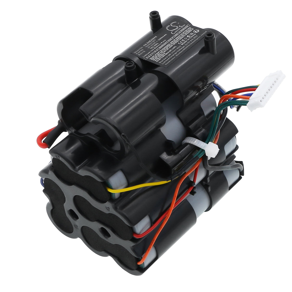 29.6V, Li-ion, 3500mAh, Vacuum battery fits Solac, S00001987, AE2529, AE2529 2JG, 103.6Wh Vacuum Cameron Sino Technology Limited (Dangerous Goods)