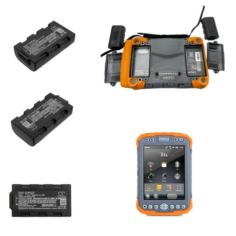 7.4V, Li-ion, 3400mAh, Data Collector battery fits Sokkia, 20545, Juniper Mesa Field, Topcon Tesla, 25.16Wh Equipment, Survey, Test Cameron Sino Technology Limited