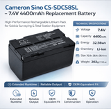 Survey Bdc58 Equipment Battery for Sokkia Srx Robotic Total Stations, Setx Total Stations, And Grx1 Gps Receivers 7.4v, 4400mah - 32.56wh Equipment, Survey, Test Cameron Sino Technology Limited