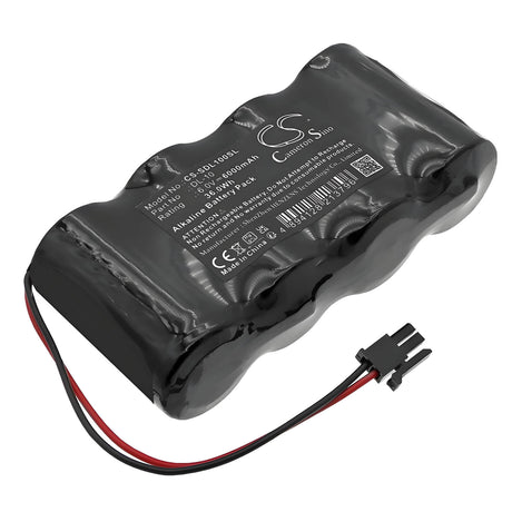 6.0V, Alkaline, 6000mAh, Door Lock battery fits Saflok, S1346-1, 36.0Wh Door Lock Cameron Sino Technology Limited