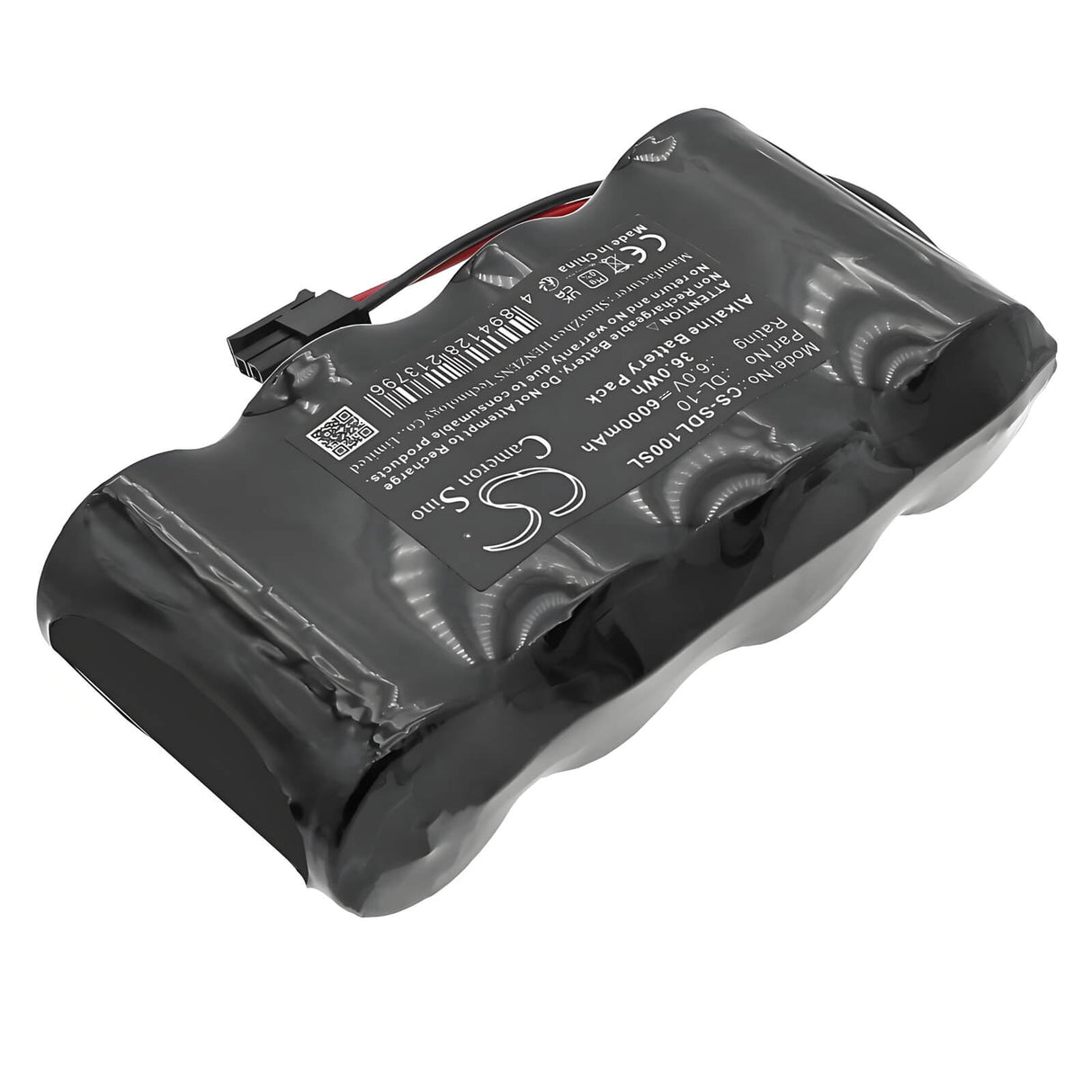 6.0V, Alkaline, 6000mAh, Door Lock battery fits Saflok, S1346-1, 36.0Wh Door Lock Cameron Sino Technology Limited