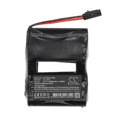6.0V, Alkaline, 2300mAh, Door Lock battery fits Doorlock, Dl-2en, 13.8Wh Door Lock Cameron Sino Technology Limited